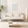 71.7Inch Sofa Bed, Modern Soft Fabric Comfy Sofa With 4 Metal Legs, Comfortable Armrest And Backrest, 2 Pillows, For Small Spaces, Apartment Beige - 3 of 4