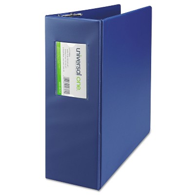 UNIVERSAL D-Ring Binder 4" Capacity 8-1/2 x 11 Royal Blue 20705