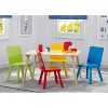 Delta Children Kids' Table And Chair Set 4 Chairs Included- Natural ...