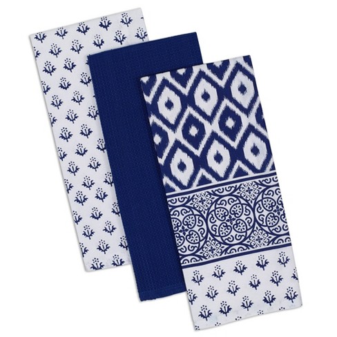 5pk Kitchen Towel & Dishcloth Set Nautical - Design Imports : Target