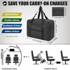 Small Duffle Bag for Travel, Personal Item Travel Bag Foldable Travel - 3 of 4