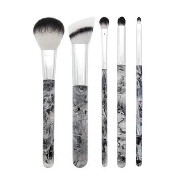 MODA Brush Smoke Show Full Face 5pc Makeup Brush Set, Includes Powder, Shader, and Smoky Eye Makeup Brushes