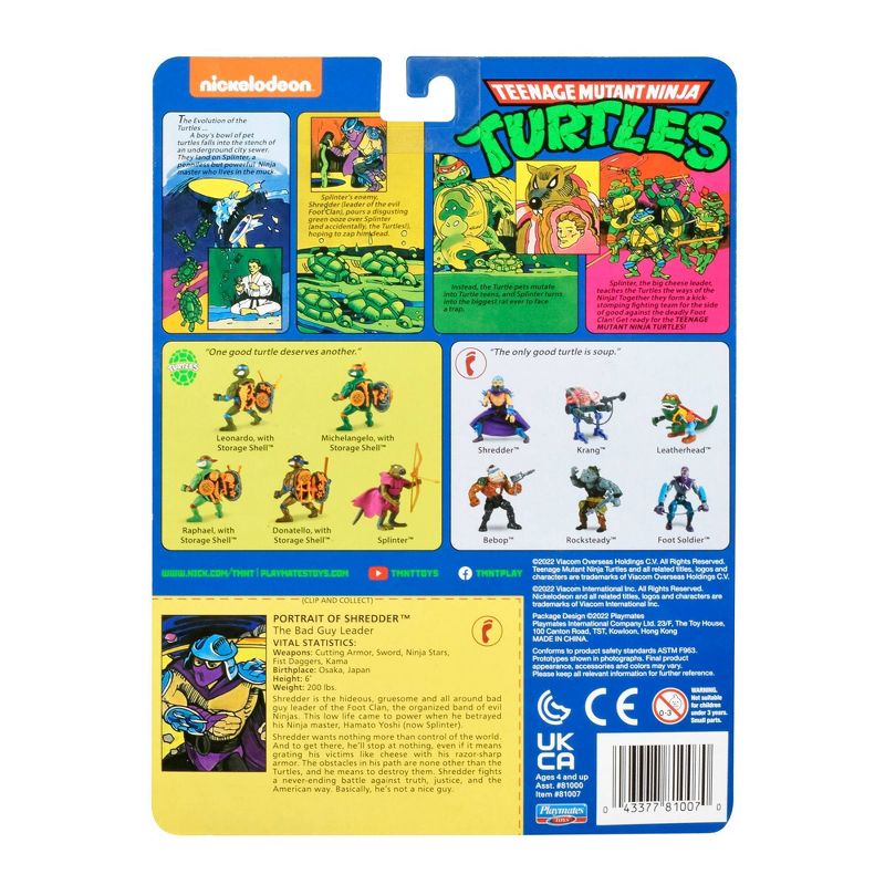 Teenage Mutant Ninja Turtles Shredder Action Figure, 4 of 6