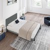 Streamdale Twin Platform Bed with Button Tufted Headboard and Wood Slats - 3 of 4