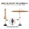CAVINAS 10 FT Pool Umbrella, Table Umbrella with Crank Waterproof Pool Umbrellas Outdoor for Patios and Gardens, without Base - 2 of 4
