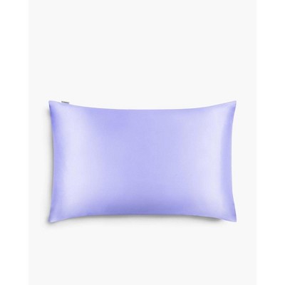Mommesilk 22 Momme Silk Pillowcases Zippered - Lilac, Standard : Target