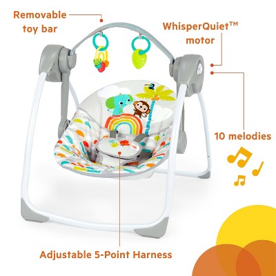 Bright Starts Playful Paradise Portable Baby Swing