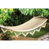 Cape Cod Canvas Outdoor Hammock - Zingz & Thingz: Patio Swing, No Stand Required, Includes Hanging Hardware - 3 of 4