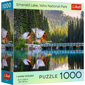 Trefl Red Emerald Lake Yoho National Park 1000 Piece Puzzle - 1 of 4