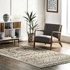 Nuloom Maryanne Geometric 5x8 Indoor Area Rug for Living Room Bedroom Dining Room Kitchen, Beige/Ivory - 2 of 4