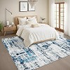 Coucheta Runner Area Rug Non-Slip Washable Ultra Thin Lightweight Foldable for Kitchen Hallway Bathroom Bedroom,Multi-Color & Size - 3 of 4