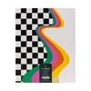 Continental Accessory Good Times 2 Pocket Paper Folder Checkered Wave - 3 of 3