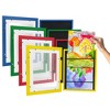 Americanflat Front Loading Kids Art Frame in Primary Colors - 8.5x11 Frame with Mat and 10x12.5 Without Mat  Frames for Kids Artwork Holds 100 Pcs - 3 of 4