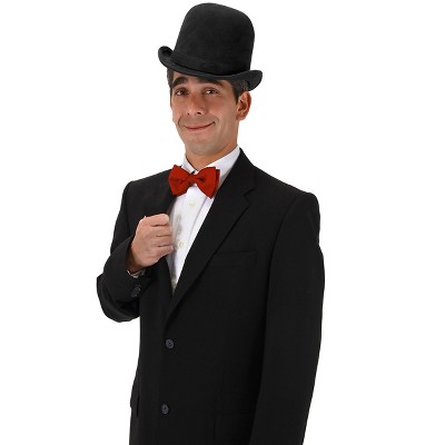 HalloweenCostumes.com    Men's Black Derby Hat, Black