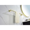 6 Piece Stainless Steel Bathroom Towel Rack Set Wall Mount - 3 of 4