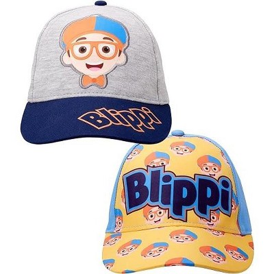 Blippi Boys' 2 Pack Baseball Hat, Kids baseball cap ages 2-4 - image 2