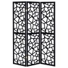 Vynxaria Black 3-Panel Folding Screen - 2 of 4