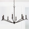 Capital Lighting Jaymes 8 - Light Chandelier in  Old Bronze - 2 of 4