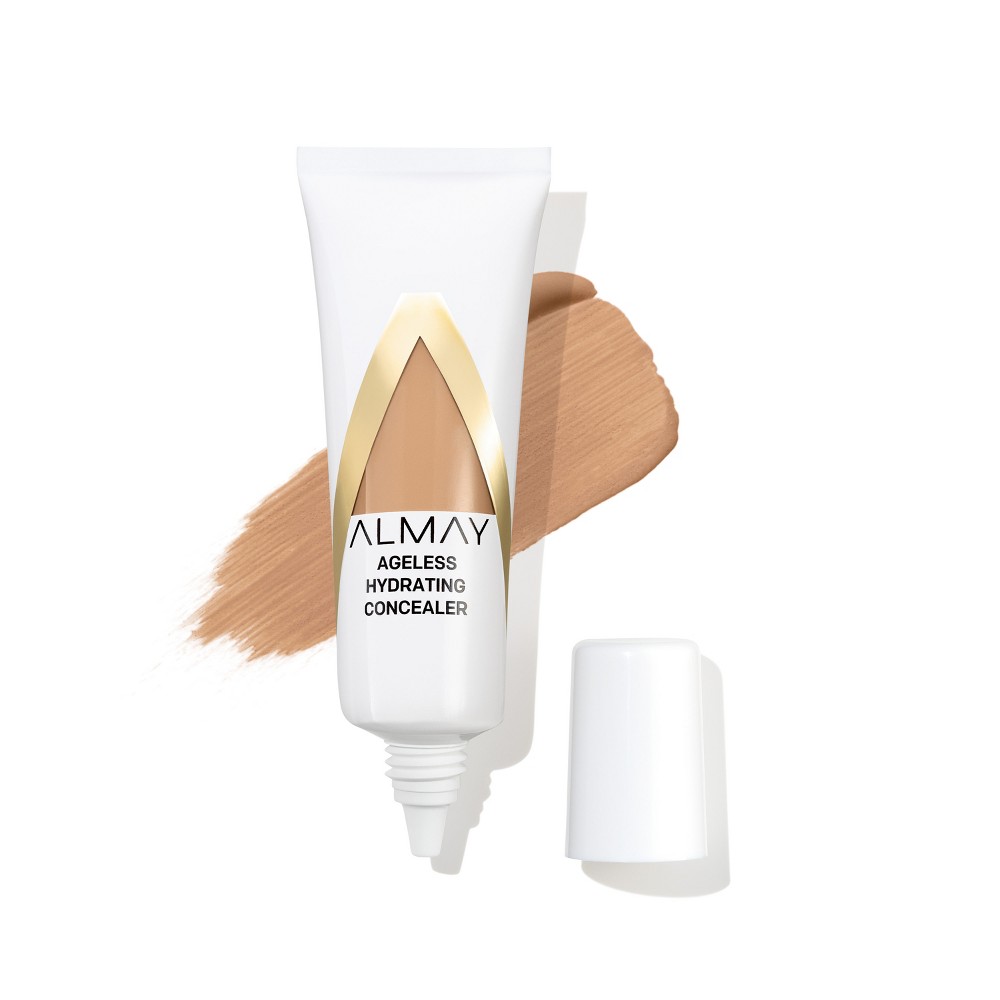 Almay Ageless Hydrating Concealer - 020 Light Medium - 0.38 fl oz: Hypoallergenic, Buildable Coverage, Liquid Formula, Sensitive Skin