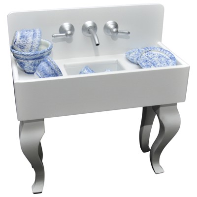 18 inch doll toilet and sink