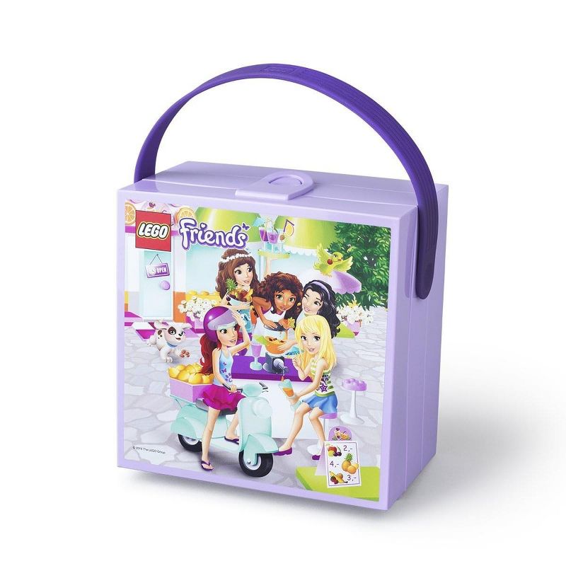 Room Copenhagen LEGO Friends Lunch Box with Handle, Lavender, 1 of 2