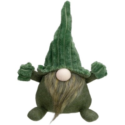 Northlight 12.5" Green Standing Christmas Table Top Gnome