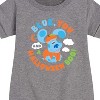 Girls' - Blue's Clues & You! - Blue You And Halloween Boo Graphic Short Sleeve Fleece Dress - 2 of 4