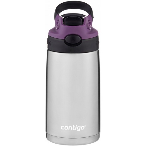 Contigo Kid's 14 Oz. Plastic Water Bottle With Redesigned Autospout Straw 2- pack : Target