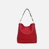 MKF Collection Wren Vegan Leather Women’s Hobo with Pouch and Wristlet Wallet by Mia K- 3 pieces - Red - 2 of 4