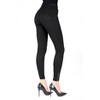 Women's Zipper Ankle Jean Leggings - MeMoi - 2 of 2