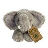 Aurora Medium Elephant Eco Nation Eco-Friendly Stuffed Animal Gray 10.5" - 2 of 4