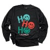 S.W.Smiley Ho Ho Ho Stacked - Garment Dyed Long Sleeve - 2 of 3