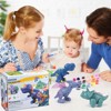Funny Magnetic Dinosaur Toys for Kids, Toddlers Boys Girls Christmas Birthday Gifts, Take Apart Toys with Light, Sound, Mat, Paint Kit for 2-13 Years - 2 of 4