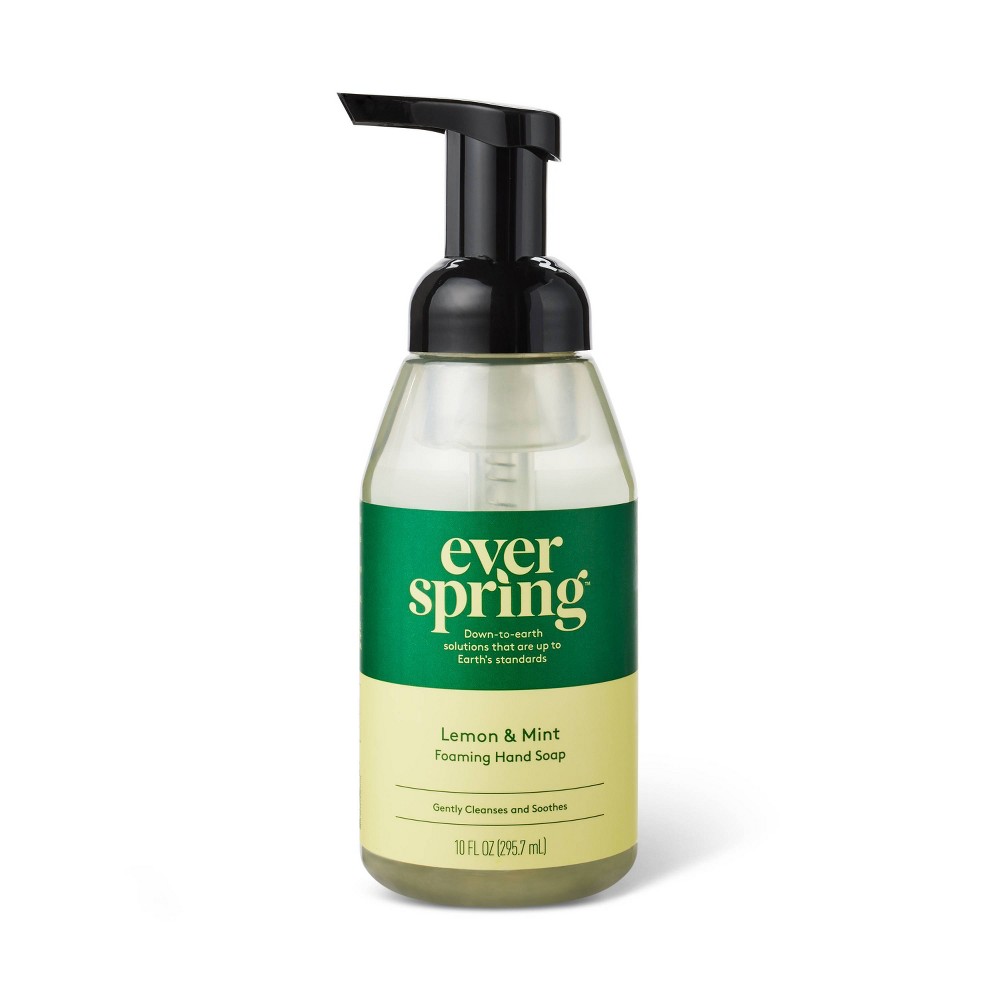 Photos - Shower Gel Everspring Lemon & Mint Foaming Hand Soap - 10 fl oz - ™ 