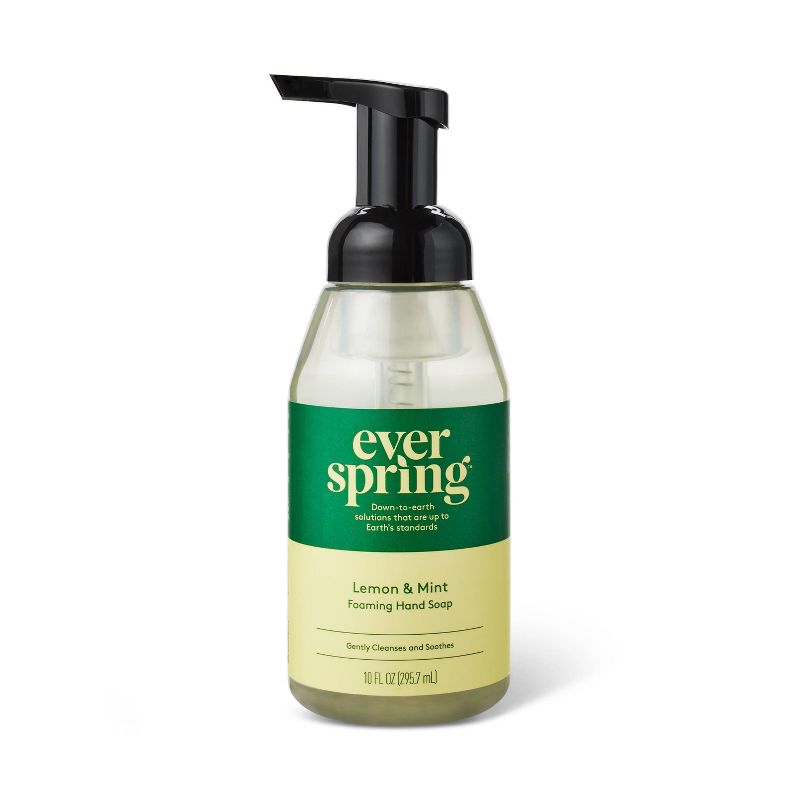 Lemon &#38; Mint Foaming Hand Soap - 10 fl oz - Everspring&#8482;, 1 of 12