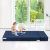 Folding Sofa Bed, Convertible Sleeper Chair,  with 2 Pillow, Memory Foam Washable Cover for Living Room/Bedroom/Guest - 2 of 4
