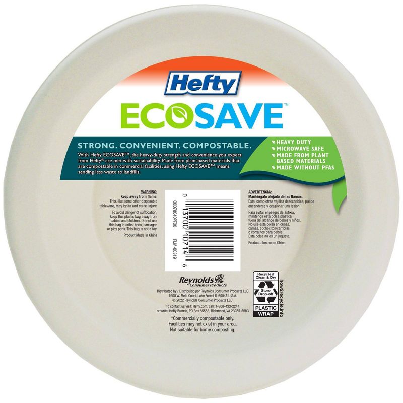 Hefty EcoSave Molded Fiber Bowl - 25ct, 3 of 9