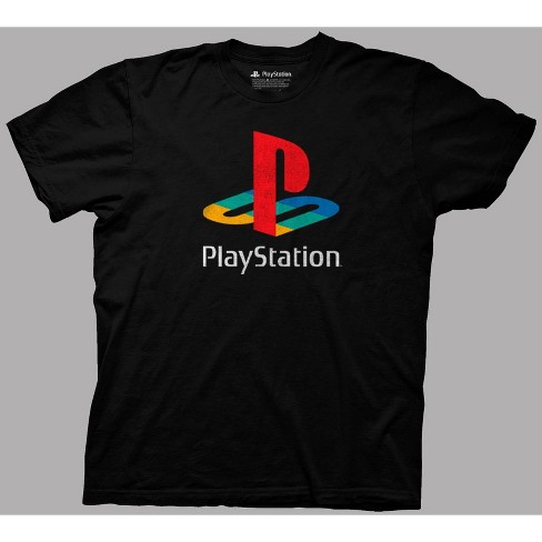 Download Men S Playstation Short Sleeve Graphic T Shirt Black Target