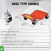 Heavy Duty Car Dollies Set (2/4-Pack, 3000/6000LBS Capacity) Wheel Dolly for Moving Vehicles Trucks  Motorcycles Trailers & Disabled Cars - 4 of 4