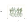 HomeRoots Simply Sage White Framed Print Wall Art - 3 of 4