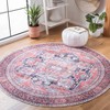 Serapi SEP389 Power Loomed Indoor Machine Washable Skid-Resistant Rugs - Safavieh - 2 of 4