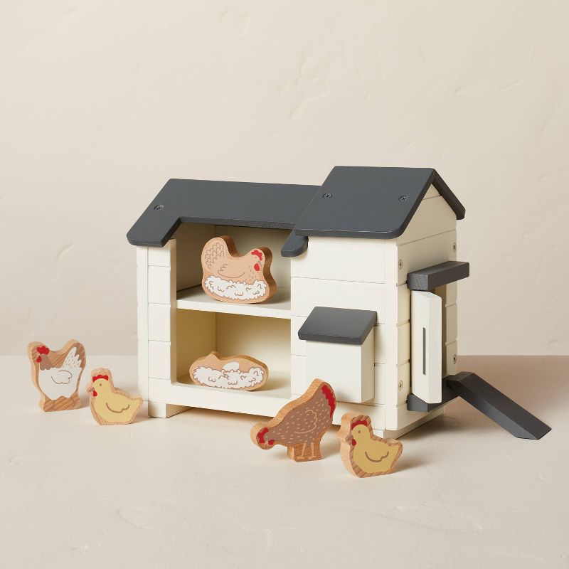 Toy Chicken Coop Set - 8pc - Hearth &#38; Hand&#8482; with Magnolia, 1 of 5
