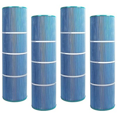 Hurricane 4 Pack Elite Aseptic Pool Filter Cartridge Replacement for PA100N, Unicel C-7487, Filbur FC-1270, Super-Star-Clear C4000, SwimClear C4020