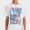 Boys' Jimi Hendrix Short Sleeve Graphic T-Shirt - White - 2 of 4