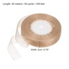 Unique Bargains Soft DIY Crafts Wedding Gift Wrapping Sheer Organza Ribbon 4 Roll - 2 of 4