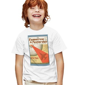 Boys' Star Trek Tos Episode 19 T-Shirt White X Large - 1 of 4