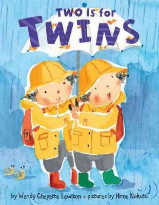 Two Is for Twins - by  Wendy Cheyette Lewison (Board Book)