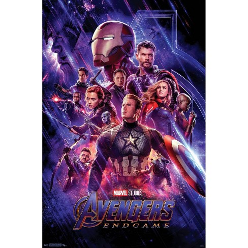 34x23 Avengers Endgame One Sheet Unframed Wall Poster Print Trends International