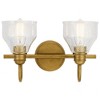 Kichler Lighting Avery 2 - Light Vanity in  Natural Brass - 2 of 2