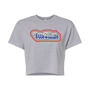 Women's - Barbie - I'm Allen Cropped Graphic T-Shirt - 1 of 4